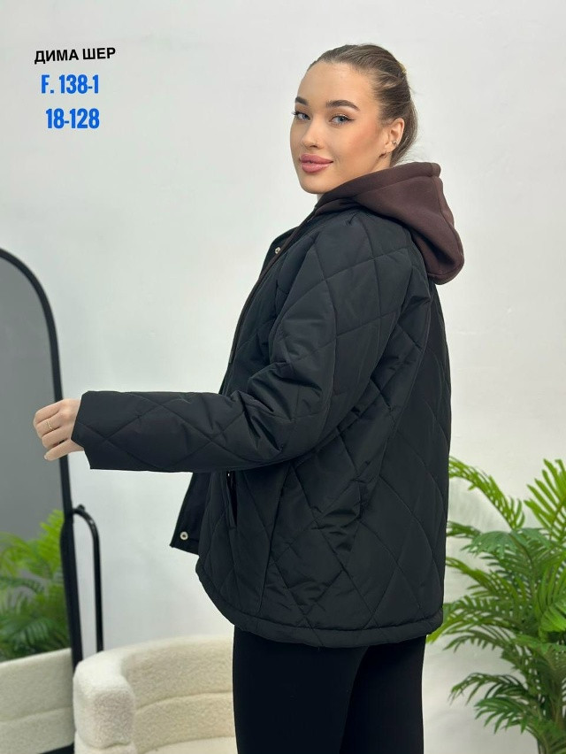 Купить Куртка женская черная оптом Садовод Интернет-каталог Садовод интернет-каталог