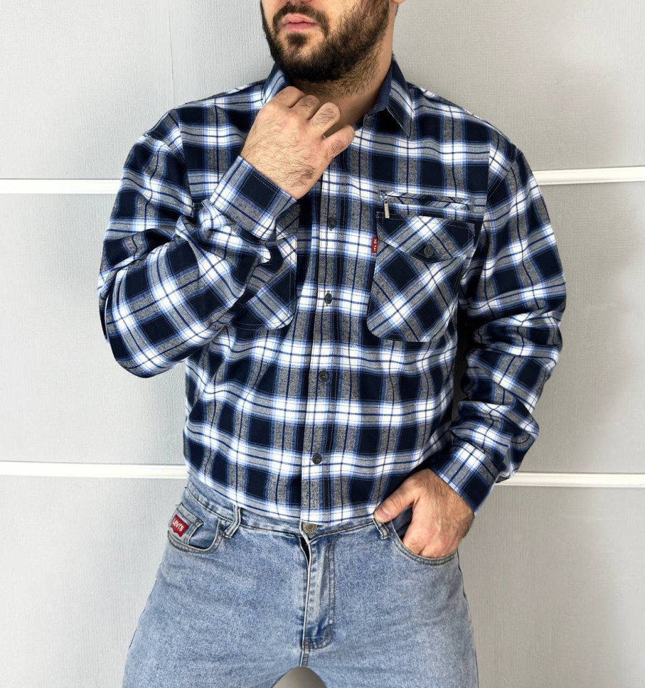 Купить Мужская рубашка голубая оптом Садовод Интернет-каталог Садовод интернет-каталог