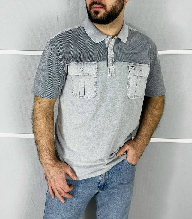 Купить Мужская футболка серая оптом Садовод Интернет-каталог Садовод интернет-каталог