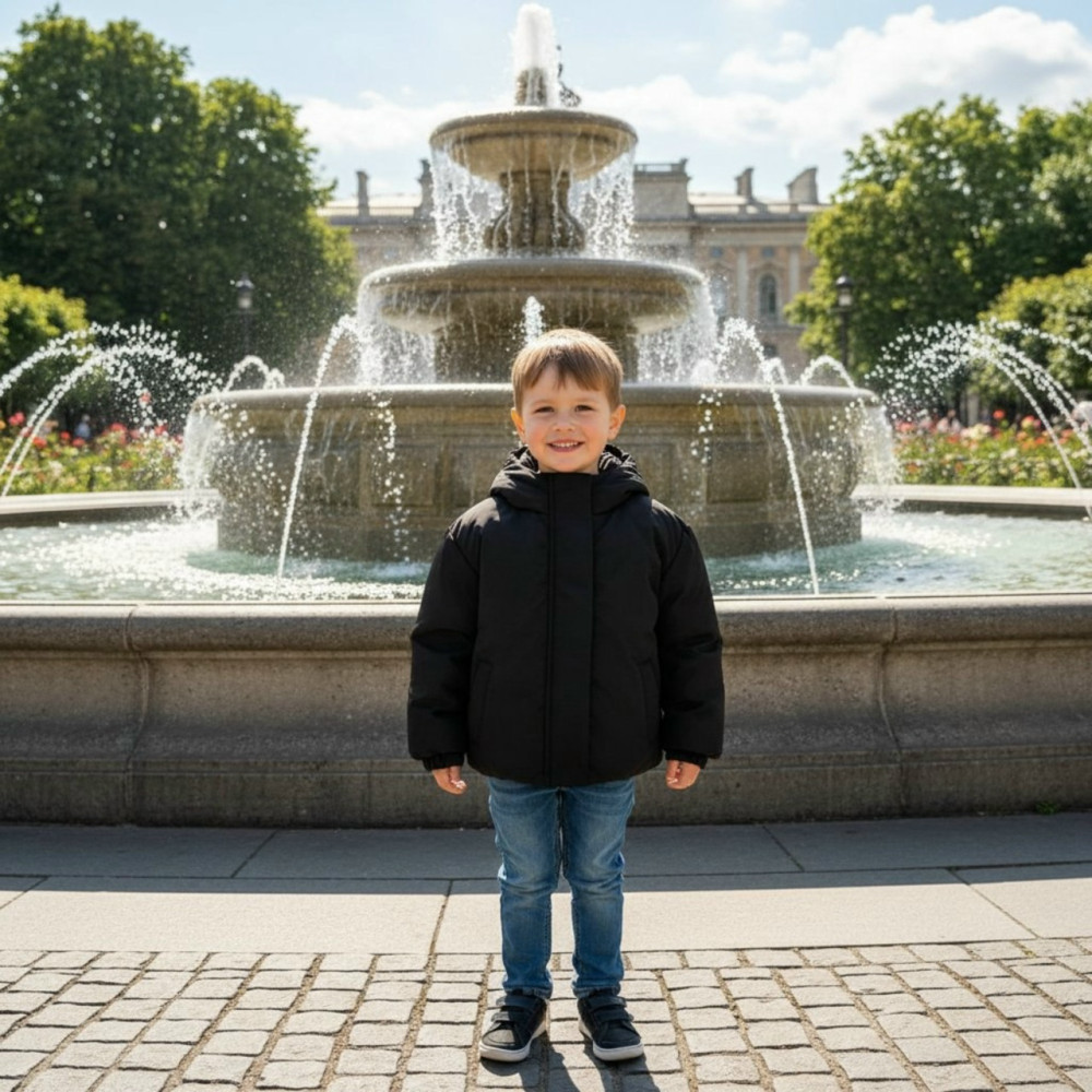 Купить Куртка детская черная оптом Садовод Интернет-каталог Садовод интернет-каталог