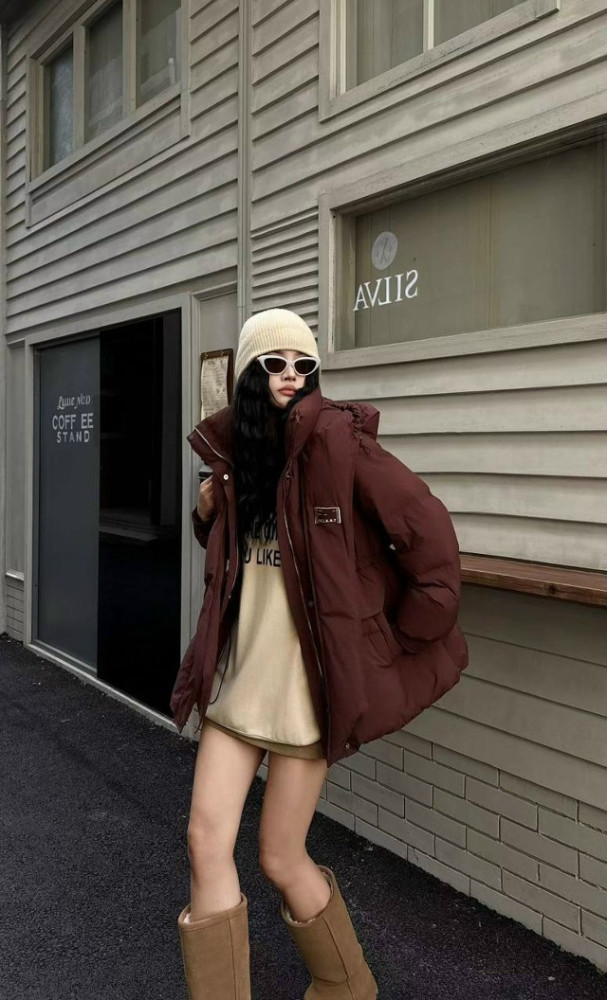 Купить Пуховик коричневый оптом Садовод Интернет-каталог Садовод интернет-каталог