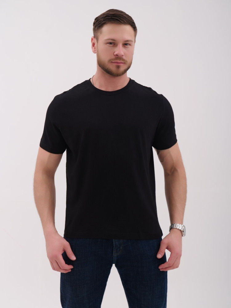 Купить Мужская футболка черная оптом Садовод Интернет-каталог Садовод интернет-каталог