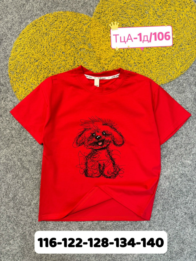 Купить Детская футболка красная оптом Садовод Интернет-каталог Садовод интернет-каталог