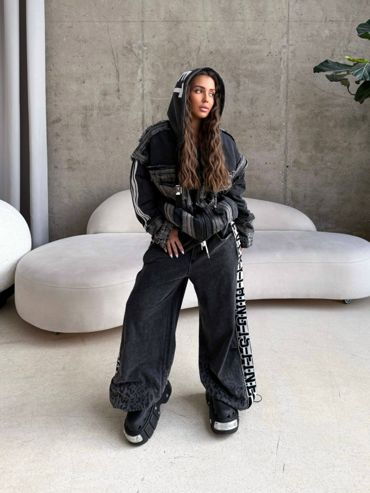 Купить Женский костюм темно-серый оптом Садовод Интернет-каталог Садовод интернет-каталог