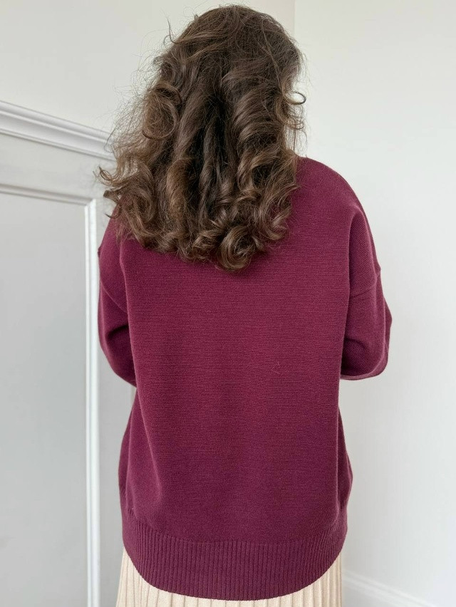 Купить Женская кофта бордовая оптом Садовод Интернет-каталог Садовод интернет-каталог