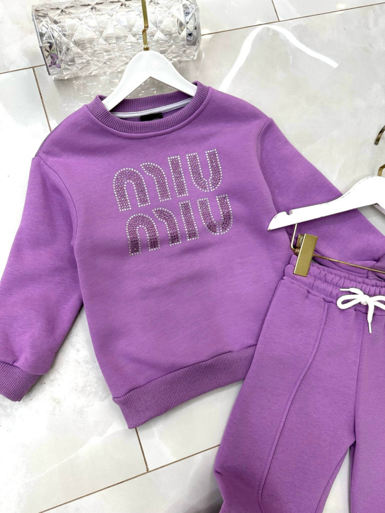 Купить Детский костюм фиолетовый оптом Садовод Интернет-каталог Садовод интернет-каталог