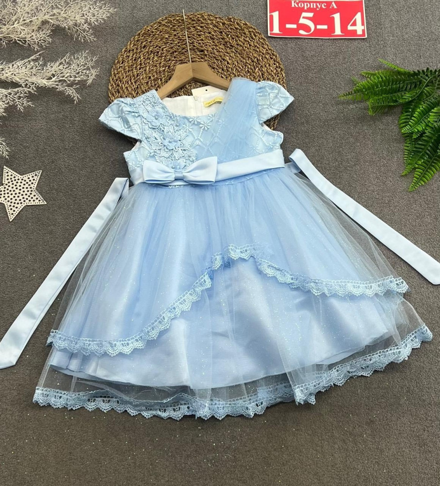 Купить Платье голубое оптом Садовод Интернет-каталог Садовод интернет-каталог