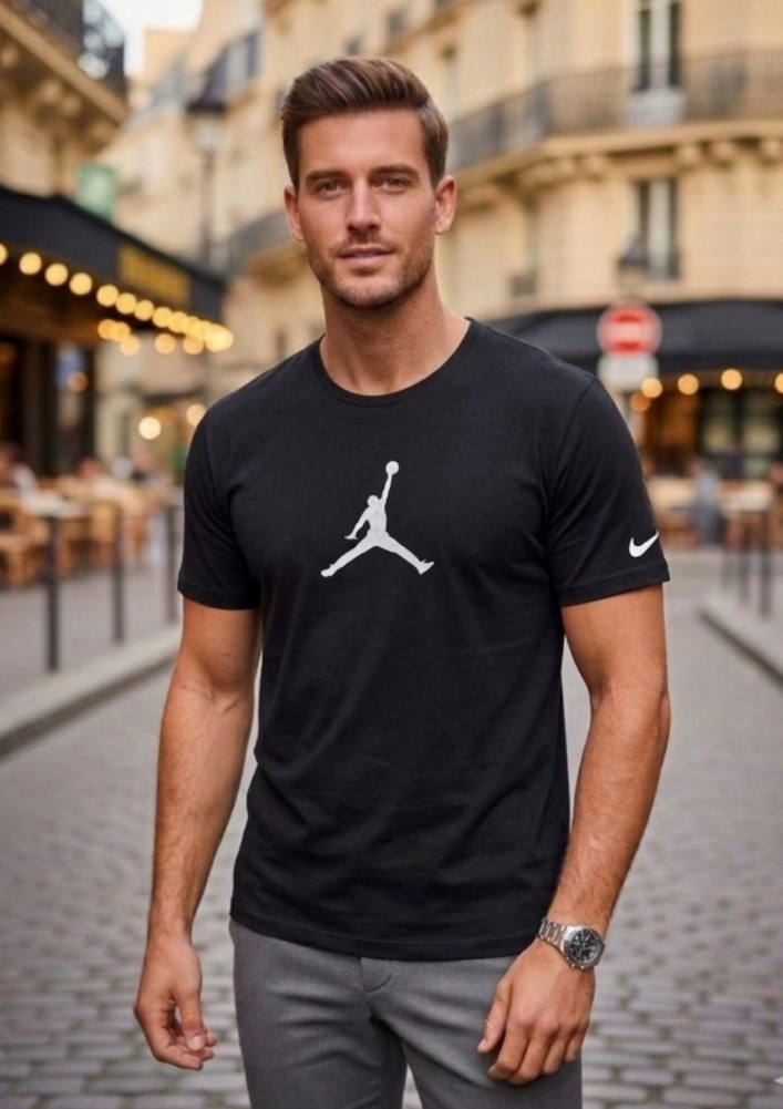 Купить Мужская футболка черная оптом Садовод Интернет-каталог Садовод интернет-каталог