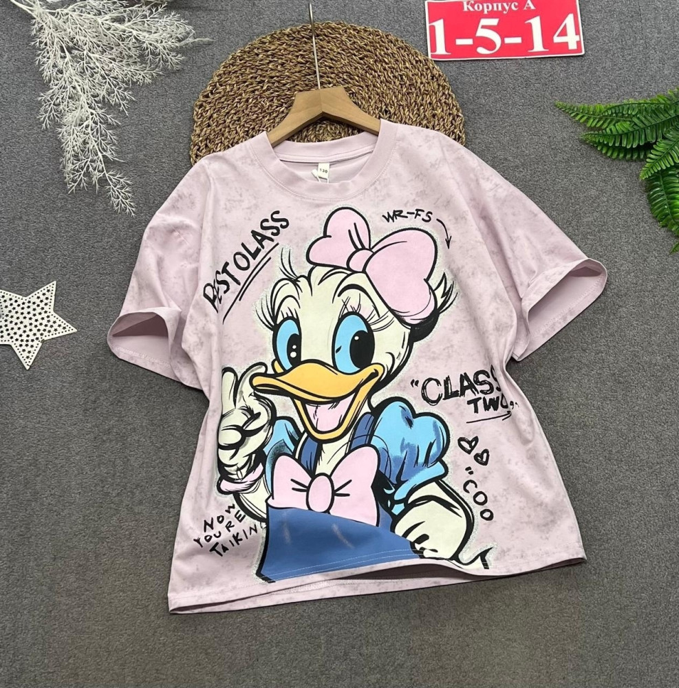 Купить Детская футболка розовая оптом Садовод Интернет-каталог Садовод интернет-каталог