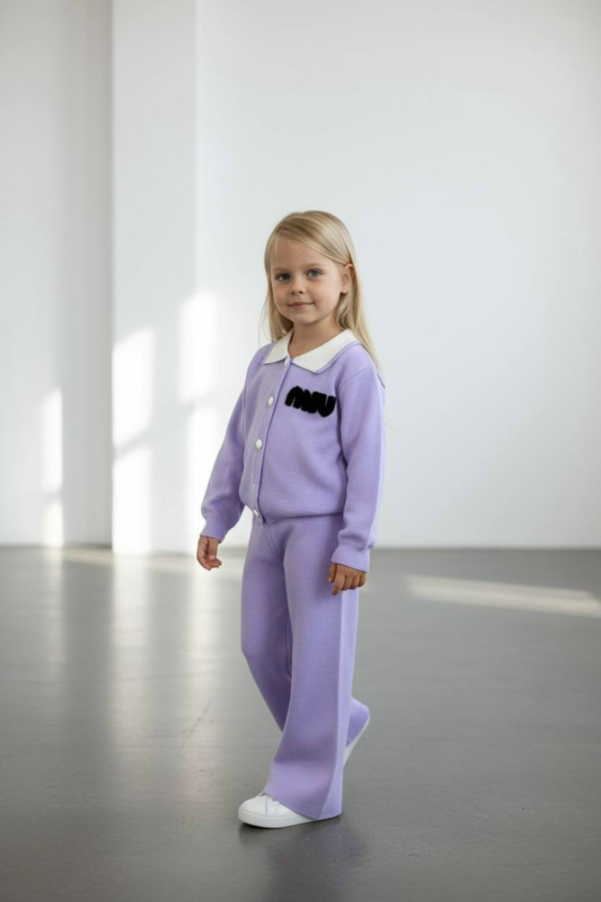 Купить Детский костюм сиреневый оптом Садовод Интернет-каталог Садовод интернет-каталог