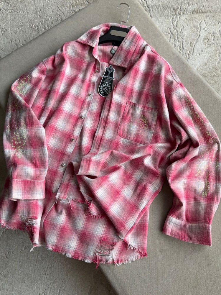 Купить Женская рубашка розовая оптом Садовод Интернет-каталог Садовод интернет-каталог