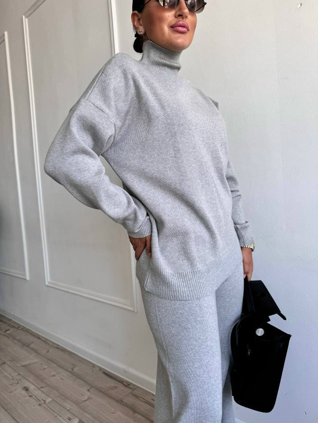 Купить Женский костюм серый оптом Садовод Интернет-каталог Садовод интернет-каталог