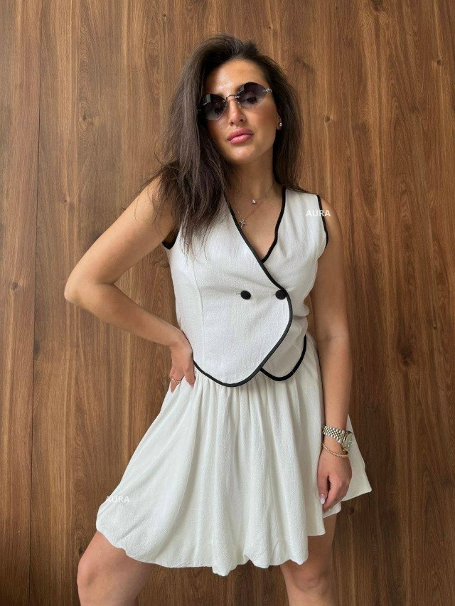 Купить Женский костюм белый оптом Садовод Интернет-каталог Садовод интернет-каталог