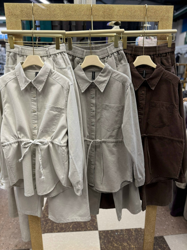 Купить Женский костюм коричневый оптом Садовод Интернет-каталог Садовод интернет-каталог