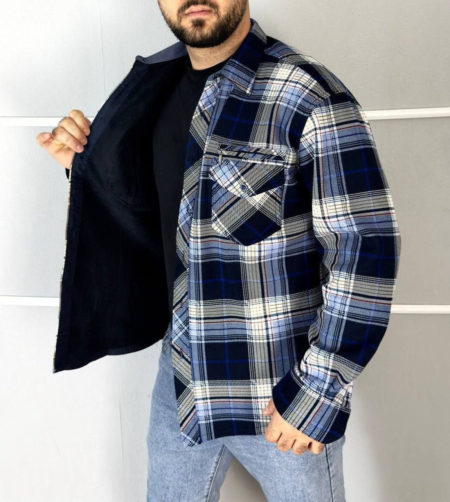 Купить Мужская рубашка синяя оптом Садовод Интернет-каталог Садовод интернет-каталог