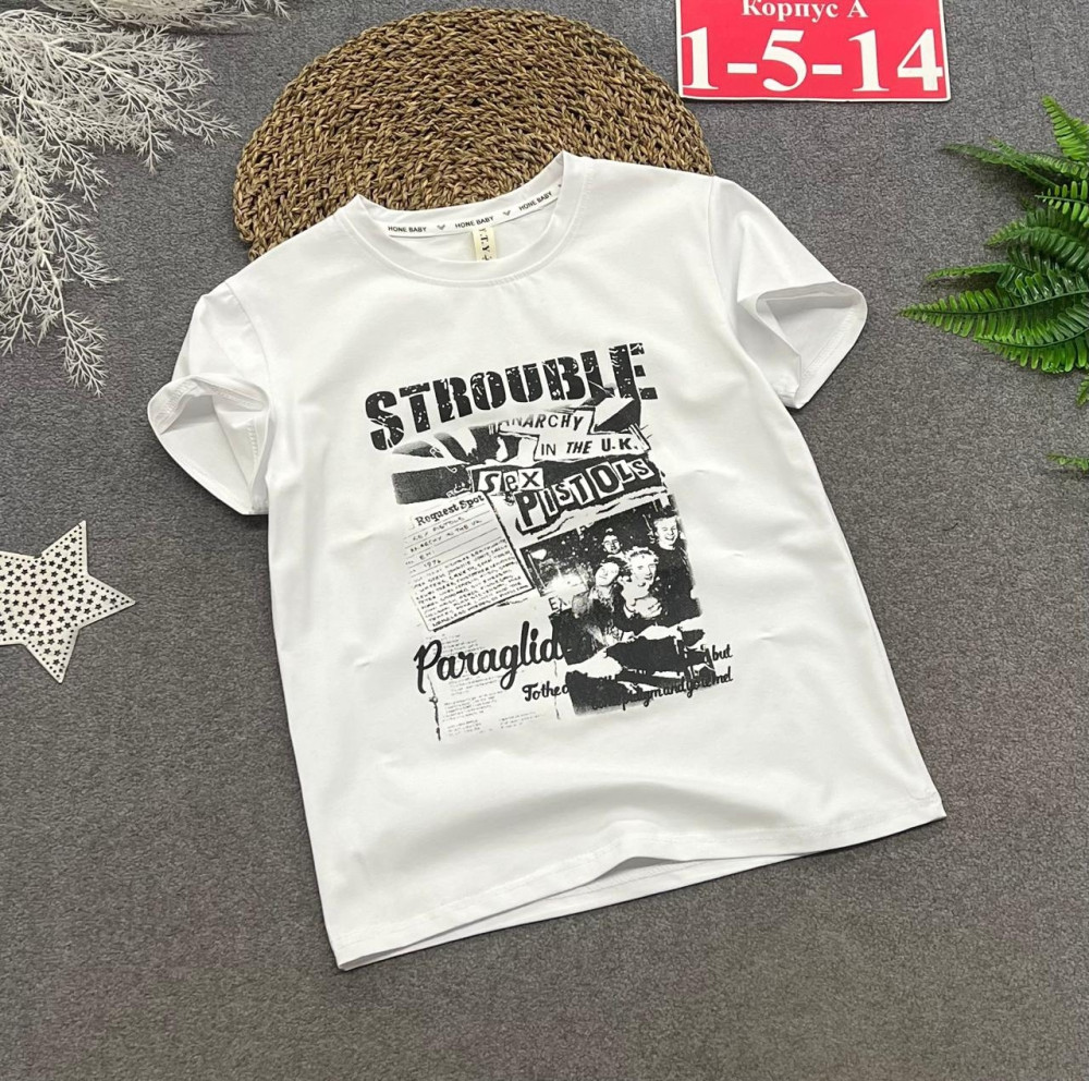 Купить Детская футболка белая оптом Садовод Интернет-каталог Садовод интернет-каталог