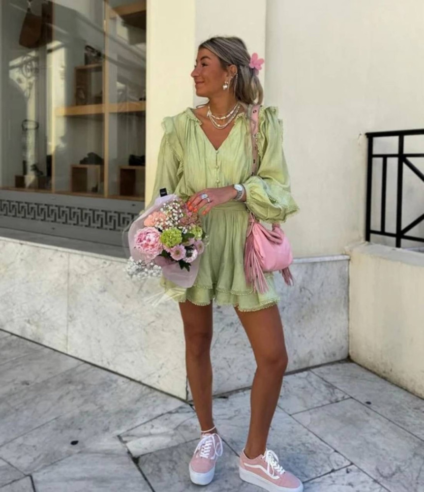 Купить Женский костюм зеленый оптом Садовод Интернет-каталог Садовод интернет-каталог