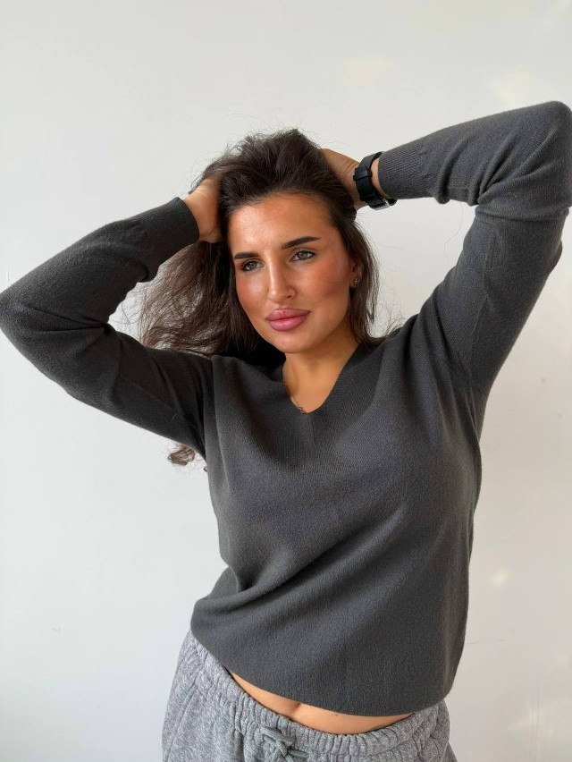 Купить Женская кофта серая оптом Садовод Интернет-каталог Садовод интернет-каталог