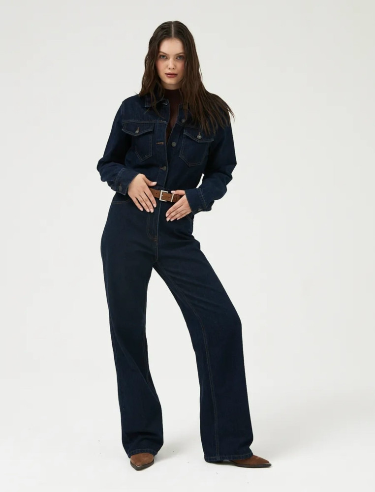 Купить Женский комбинезон темно-синий оптом Садовод Интернет-каталог Садовод интернет-каталог