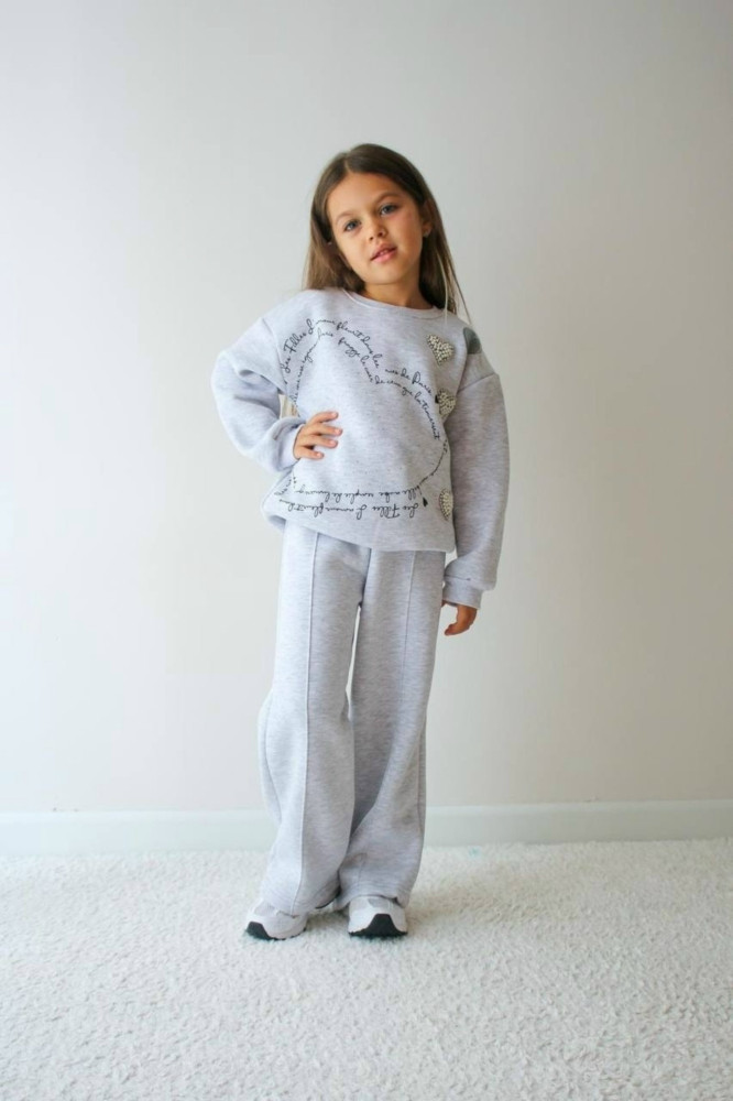 Купить Детский костюм серый оптом Садовод Интернет-каталог Садовод интернет-каталог