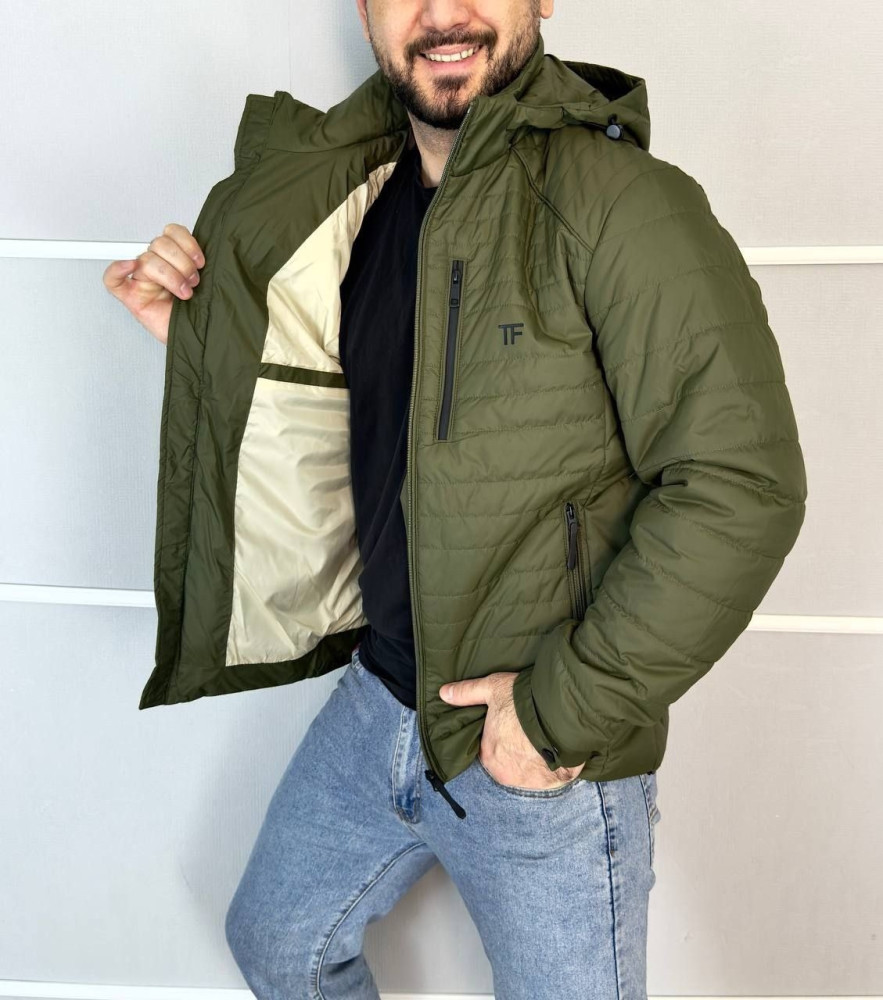 Купить Куртка мужская зеленая оптом Садовод Интернет-каталог Садовод интернет-каталог