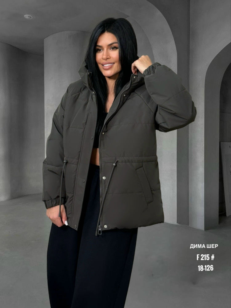 Купить Куртка женская серая оптом Садовод Интернет-каталог Садовод интернет-каталог