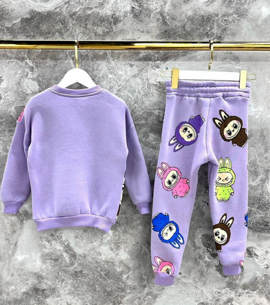 Купить Детский костюм фиолетовый оптом Садовод Интернет-каталог Садовод интернет-каталог