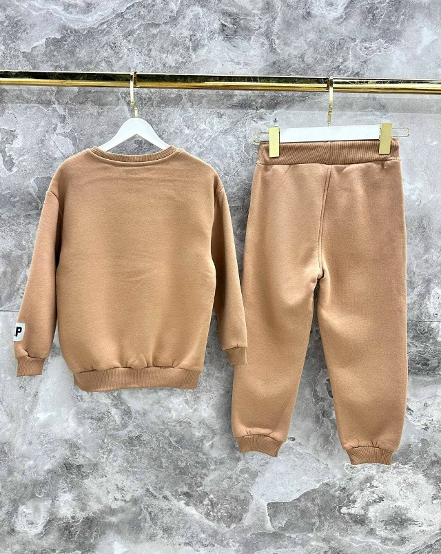 Купить Детский костюм коричневый оптом Садовод Интернет-каталог Садовод интернет-каталог