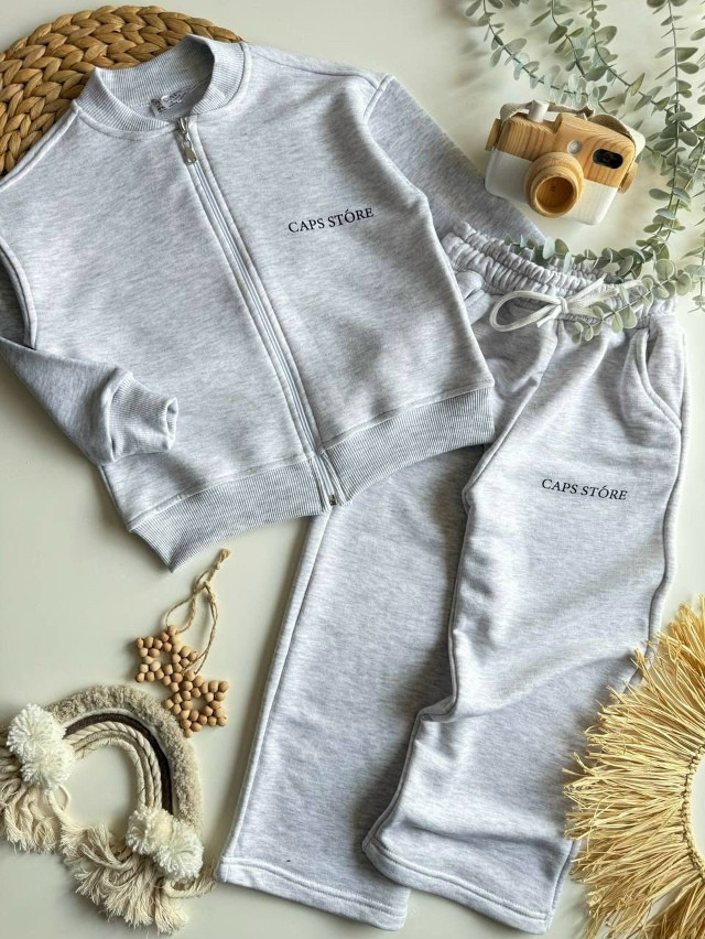 Купить Детский костюм серый оптом Садовод Интернет-каталог Садовод интернет-каталог