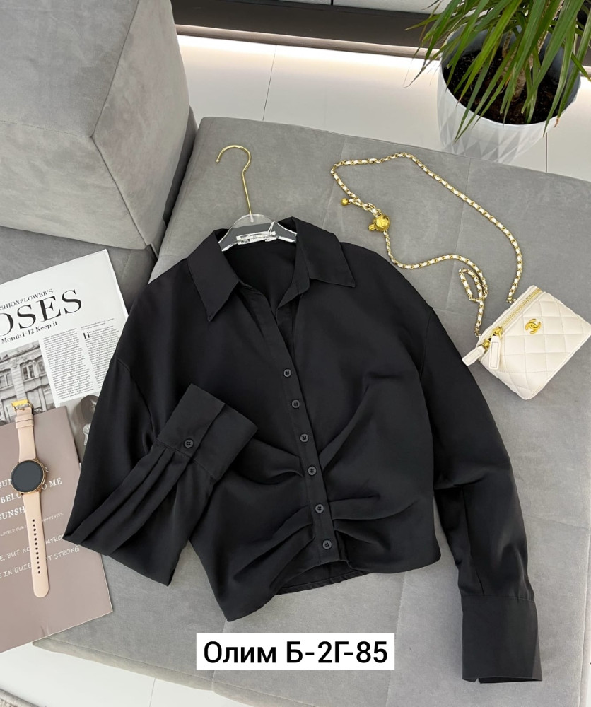 Купить Женская рубашка черная оптом Садовод Интернет-каталог Садовод интернет-каталог