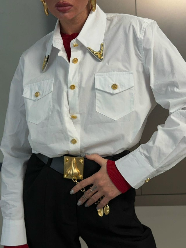 Купить Женская рубашка белая оптом Садовод Интернет-каталог Садовод интернет-каталог