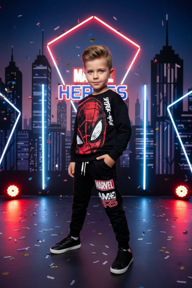 Купить Детский костюм черный оптом Садовод Интернет-каталог Садовод интернет-каталог