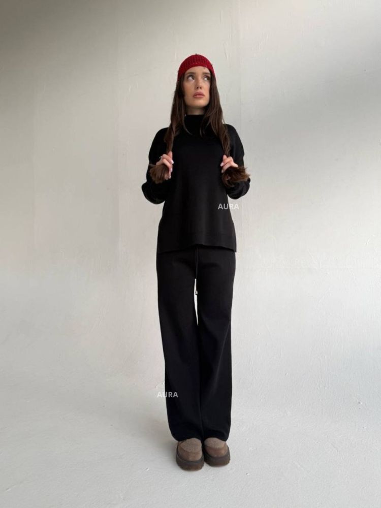 Купить Женский костюм черный оптом Садовод Интернет-каталог Садовод интернет-каталог