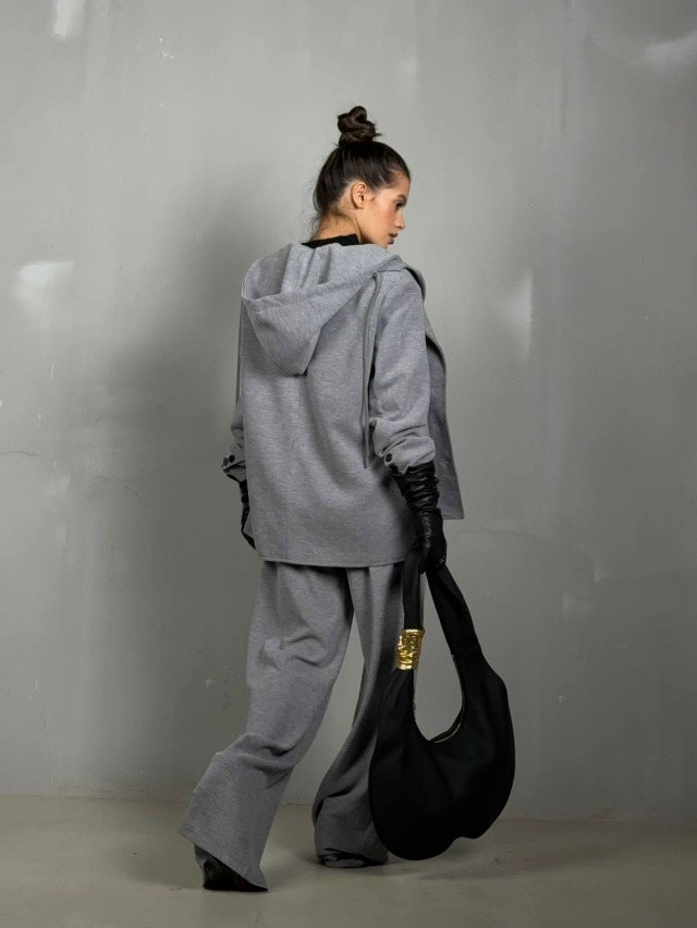 Купить Женский костюм серый оптом Садовод Интернет-каталог Садовод интернет-каталог