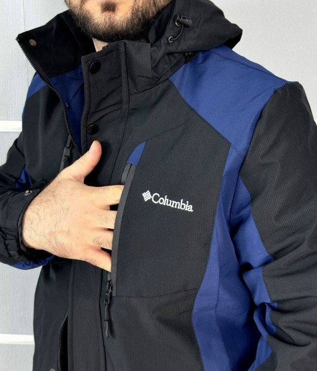 Купить Куртка мужская синяя оптом Садовод Интернет-каталог Садовод интернет-каталог