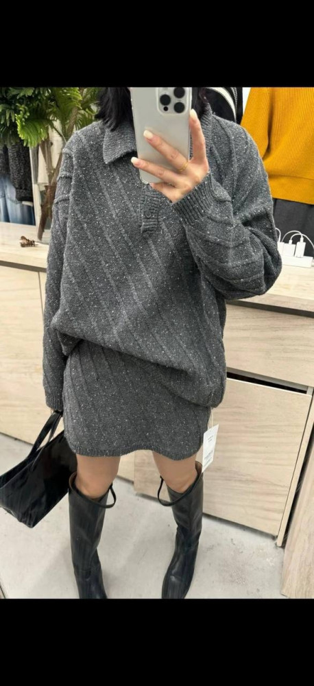 Купить Женский костюм серый оптом Садовод Интернет-каталог Садовод интернет-каталог