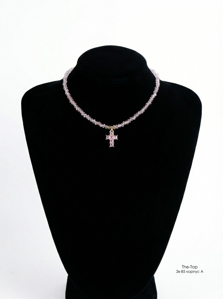 Купить хрустальный чокер с крестиком оптом Садовод Интернет-каталог Садовод интернет-каталог