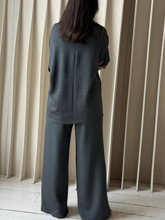 Купить Женский костюм темно-серый оптом Садовод Интернет-каталог Садовод интернет-каталог