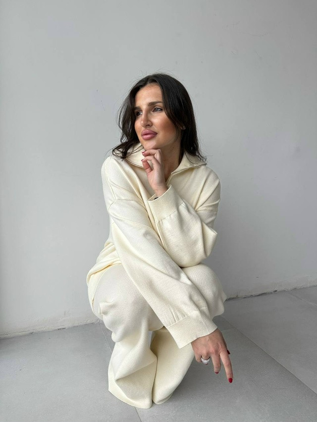 Купить Женский костюм молочный оптом Садовод Интернет-каталог Садовод интернет-каталог