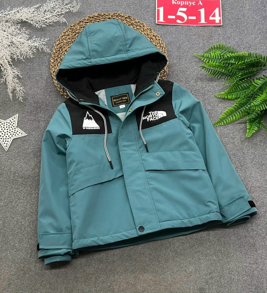 Купить Куртка детская бирюзовая оптом Садовод Интернет-каталог Садовод интернет-каталог