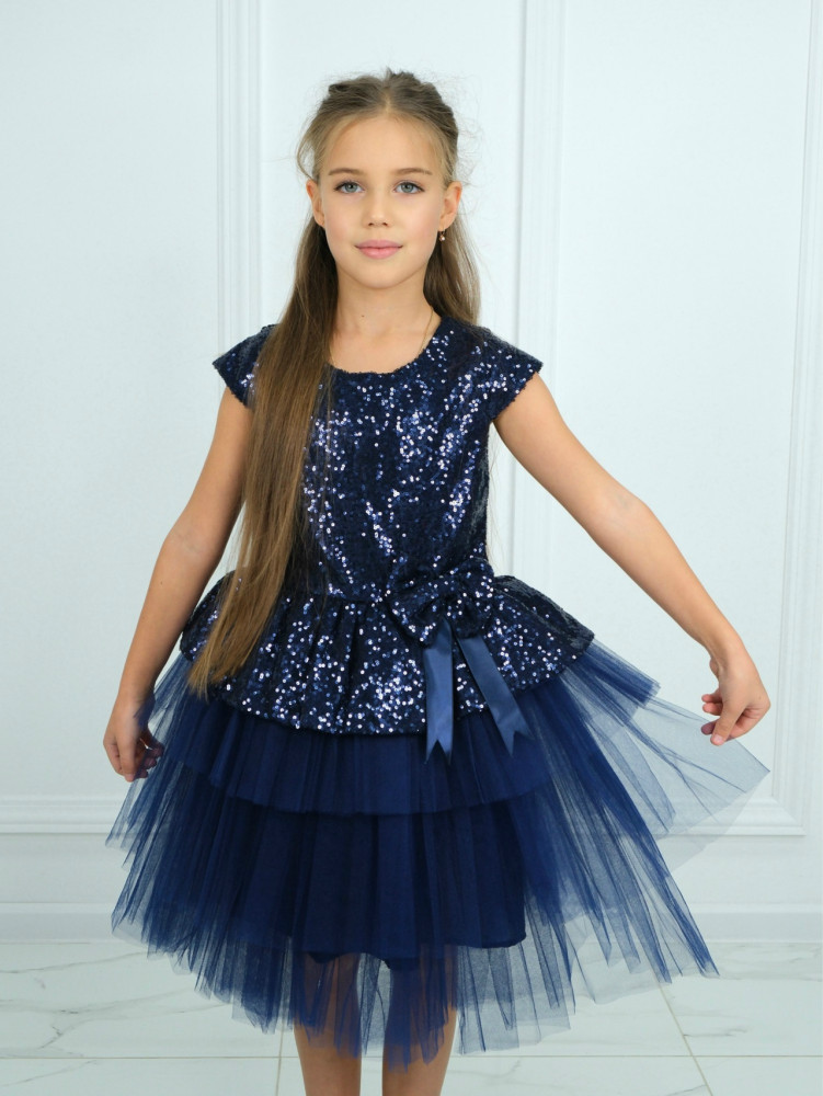 Купить Платье темно-синее оптом Садовод Интернет-каталог Садовод интернет-каталог