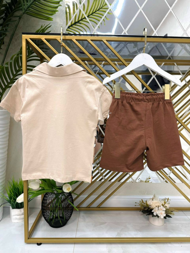 Купить Детский костюм бежевый оптом Садовод Интернет-каталог Садовод интернет-каталог