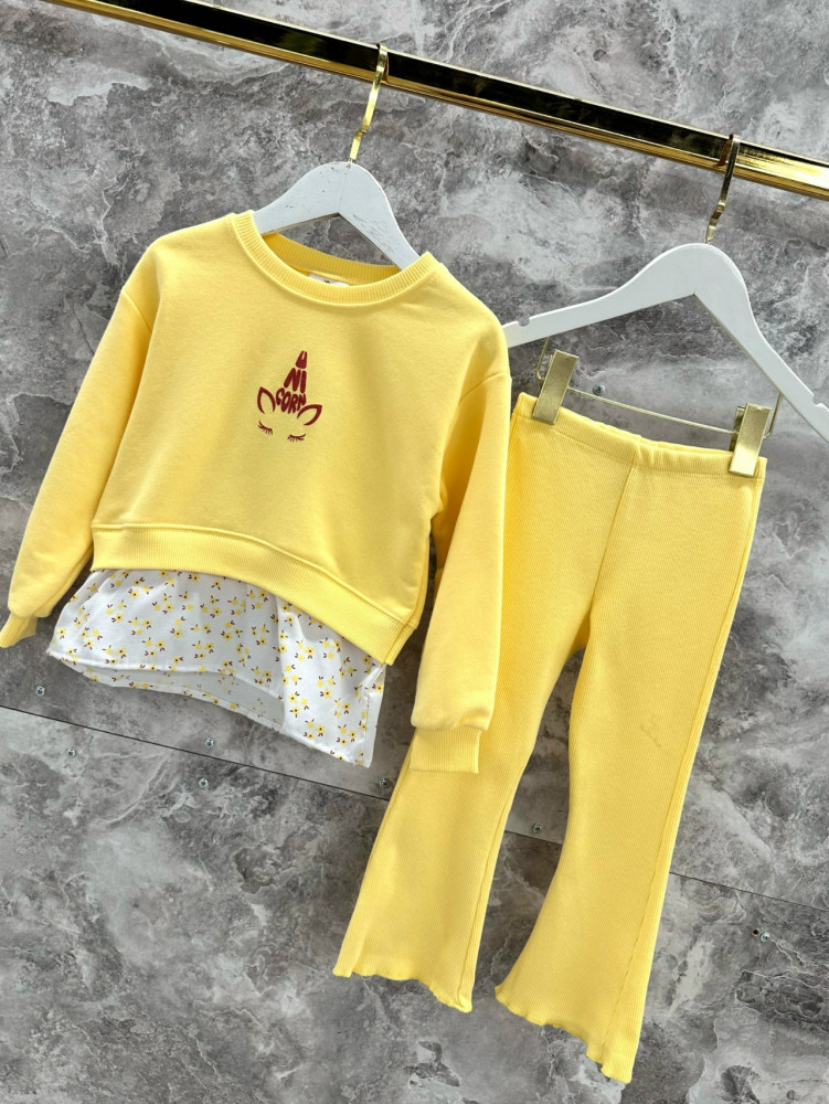 Купить Детский костюм желтый оптом Садовод Интернет-каталог Садовод интернет-каталог