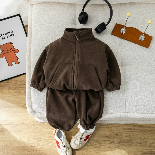 Купить Детский костюм коричневый оптом Садовод Интернет-каталог Садовод интернет-каталог