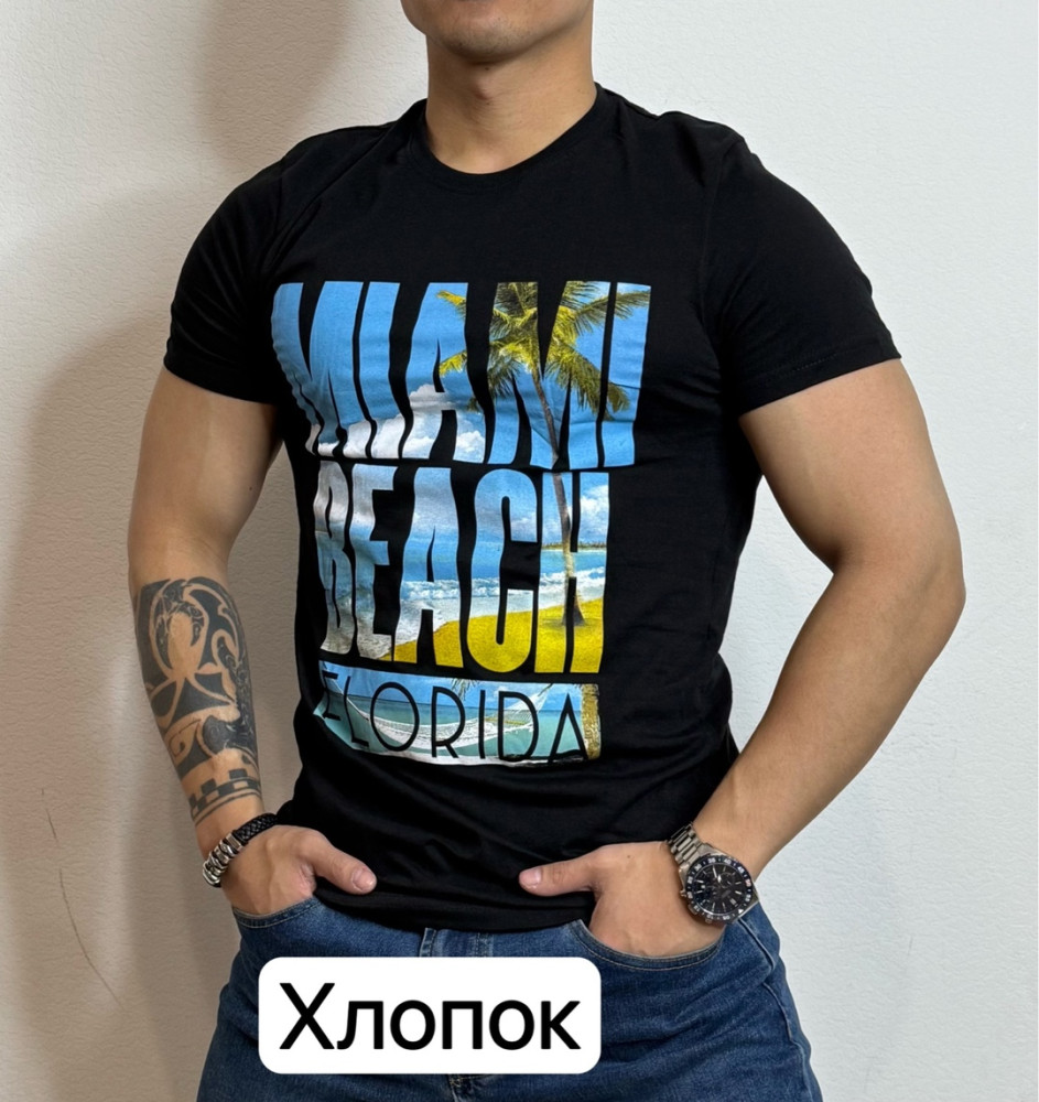 Купить Футболка для мужчин, хлопок оптом Садовод Интернет-каталог Садовод интернет-каталог