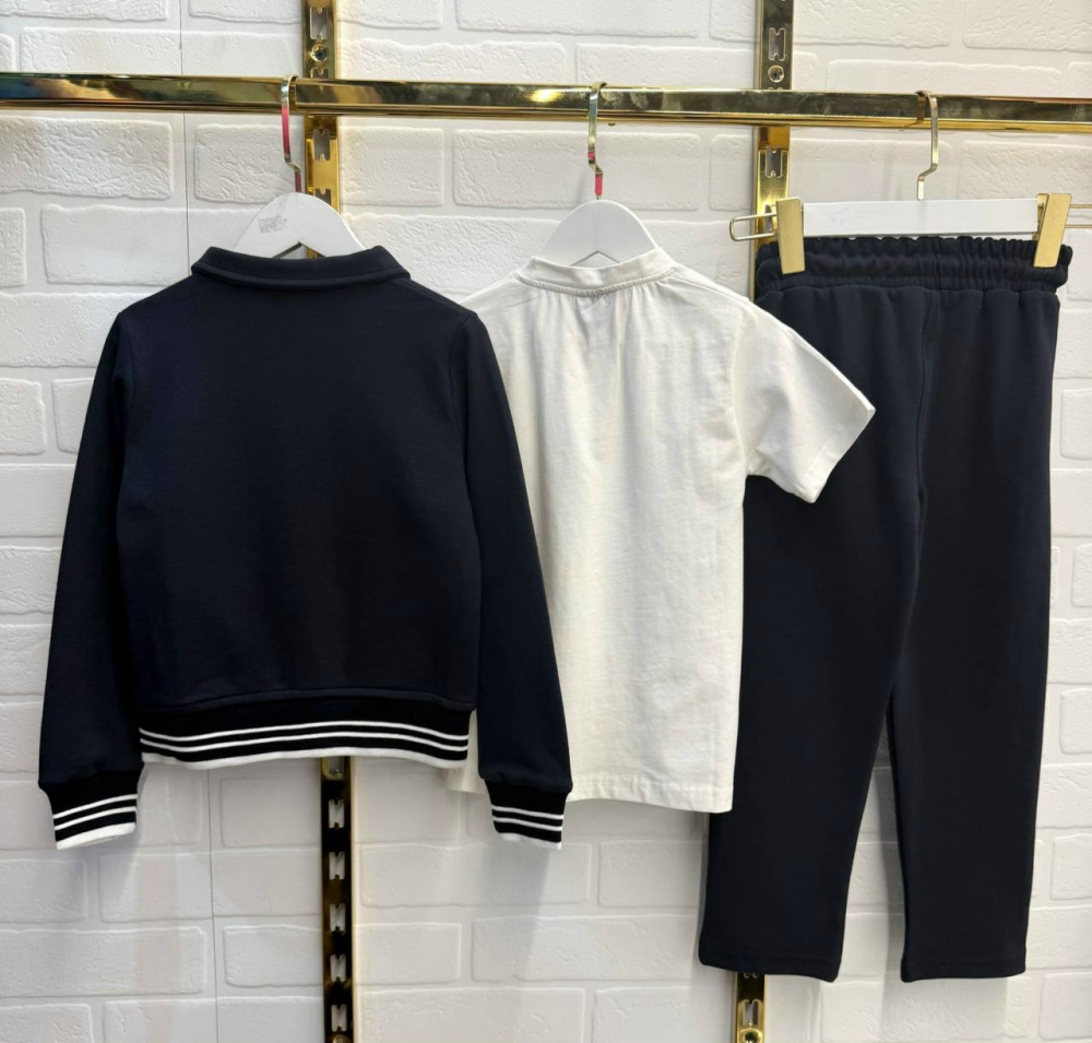 Купить Детский костюм темно-синий оптом Садовод Интернет-каталог Садовод интернет-каталог