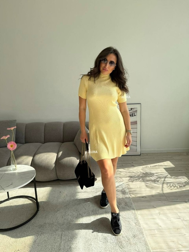 Купить Платье желтое оптом Садовод Интернет-каталог Садовод интернет-каталог