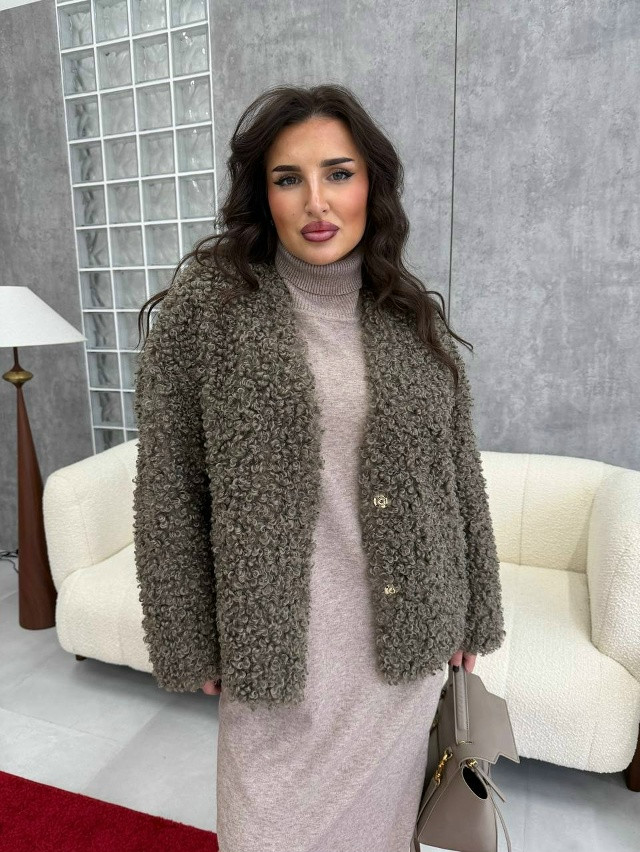 Купить Куртка женская коричневая оптом Садовод Интернет-каталог Садовод интернет-каталог