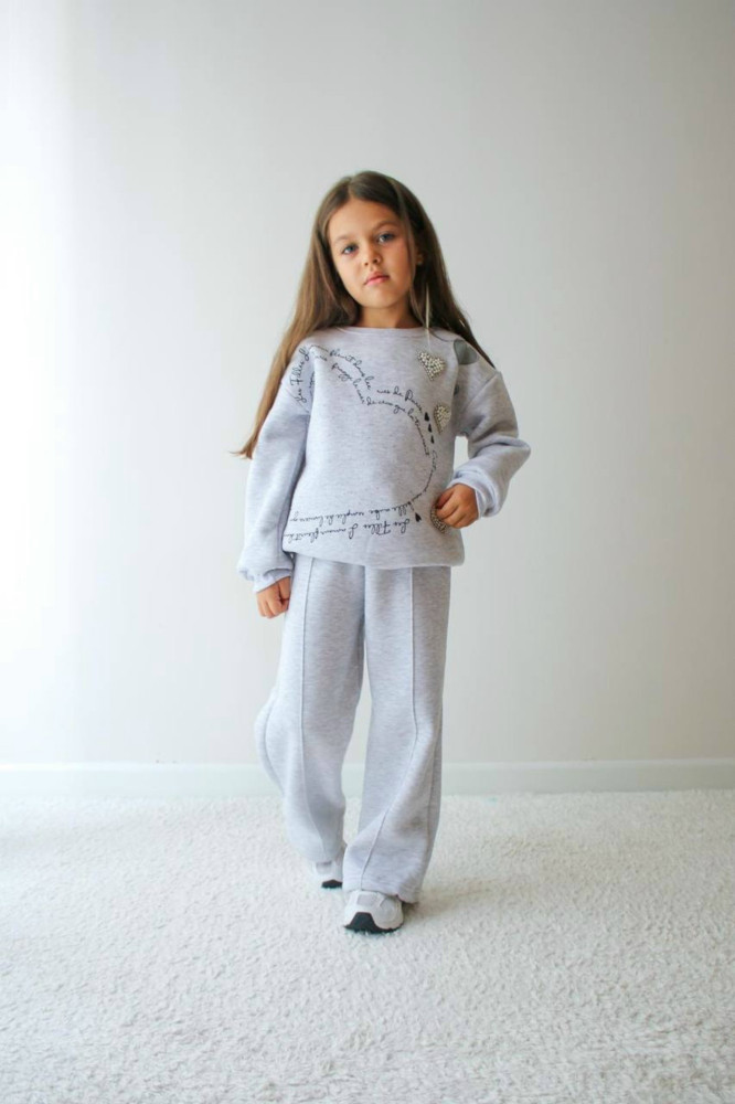 Купить Детский костюм серый оптом Садовод Интернет-каталог Садовод интернет-каталог