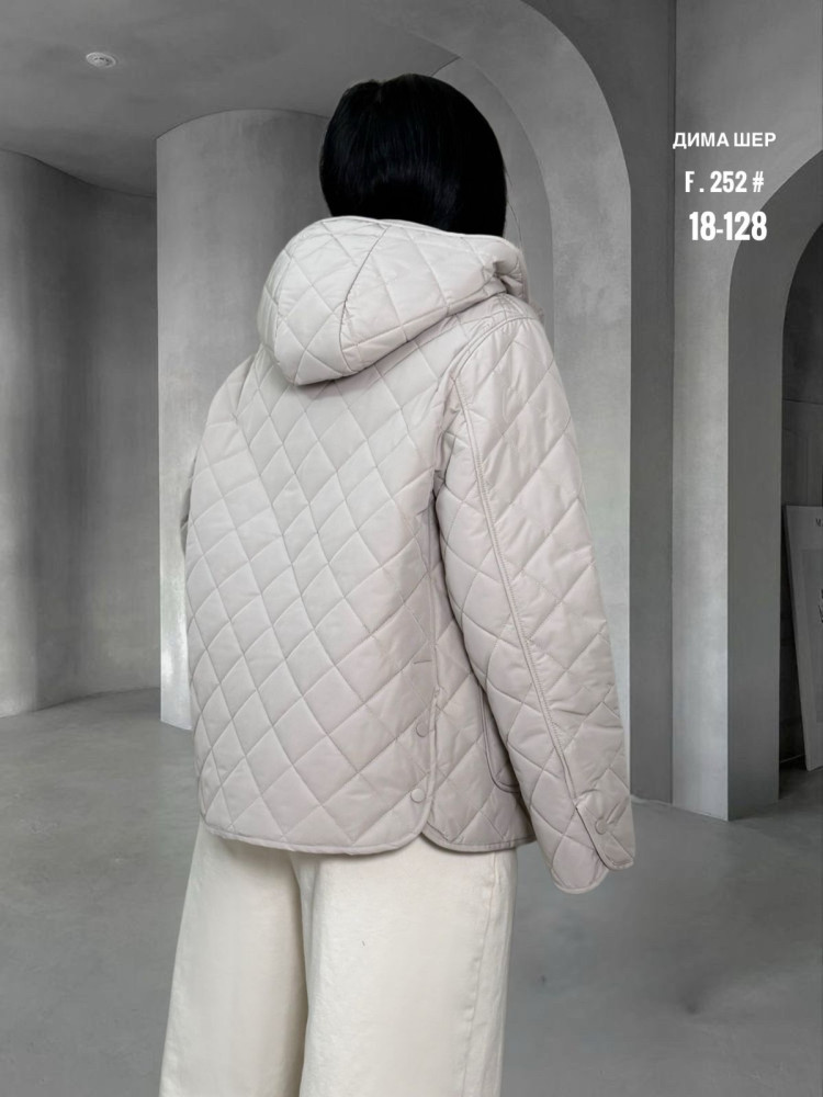 Купить Куртка женская светло-серая оптом Садовод Интернет-каталог Садовод интернет-каталог